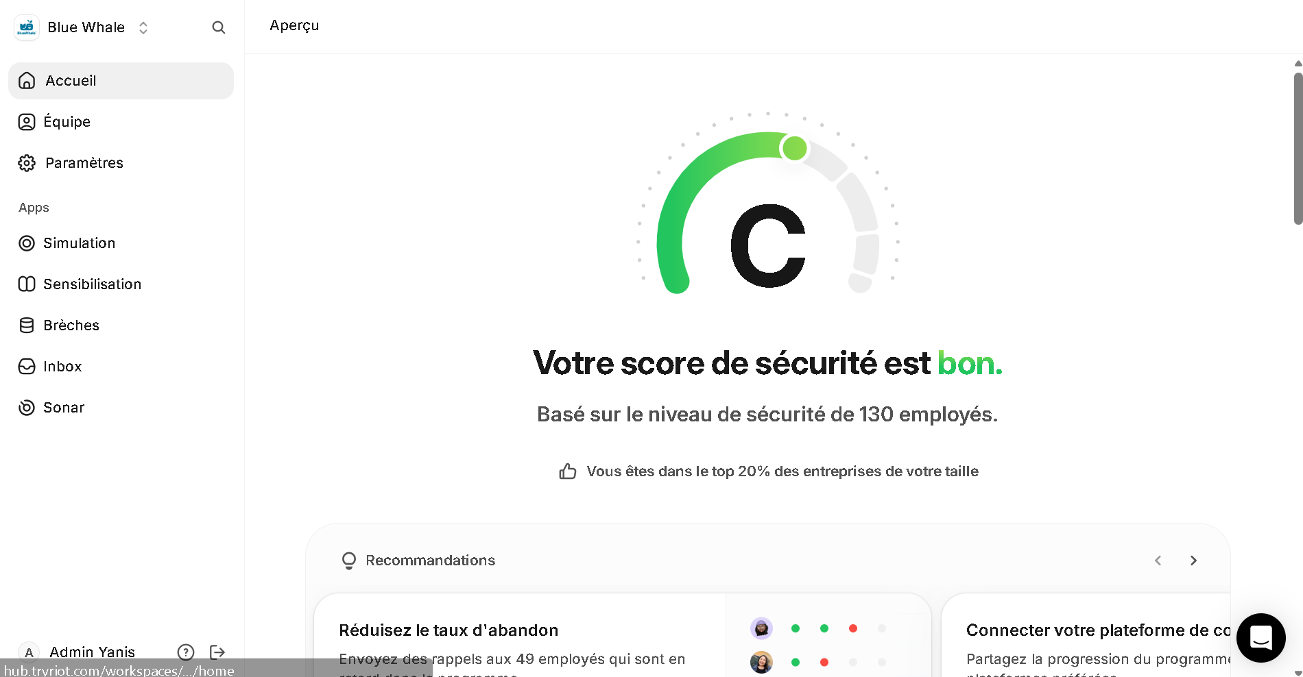 Console Riot — campagnes