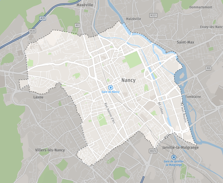 Carte de Lorraine